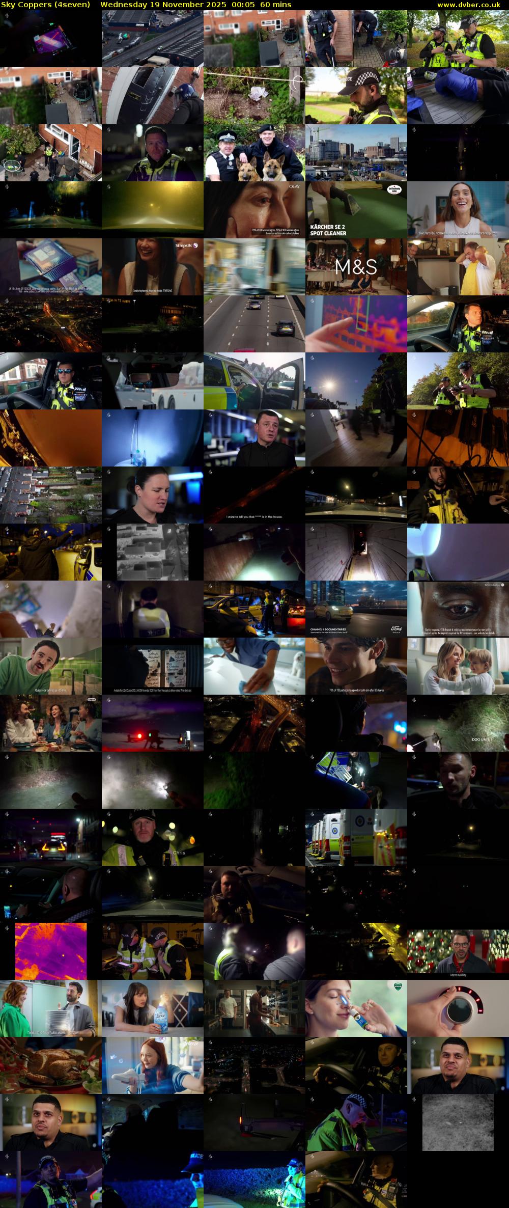 Sky Coppers (4seven) Wednesday 19 November 2025 00:05 - 01:05