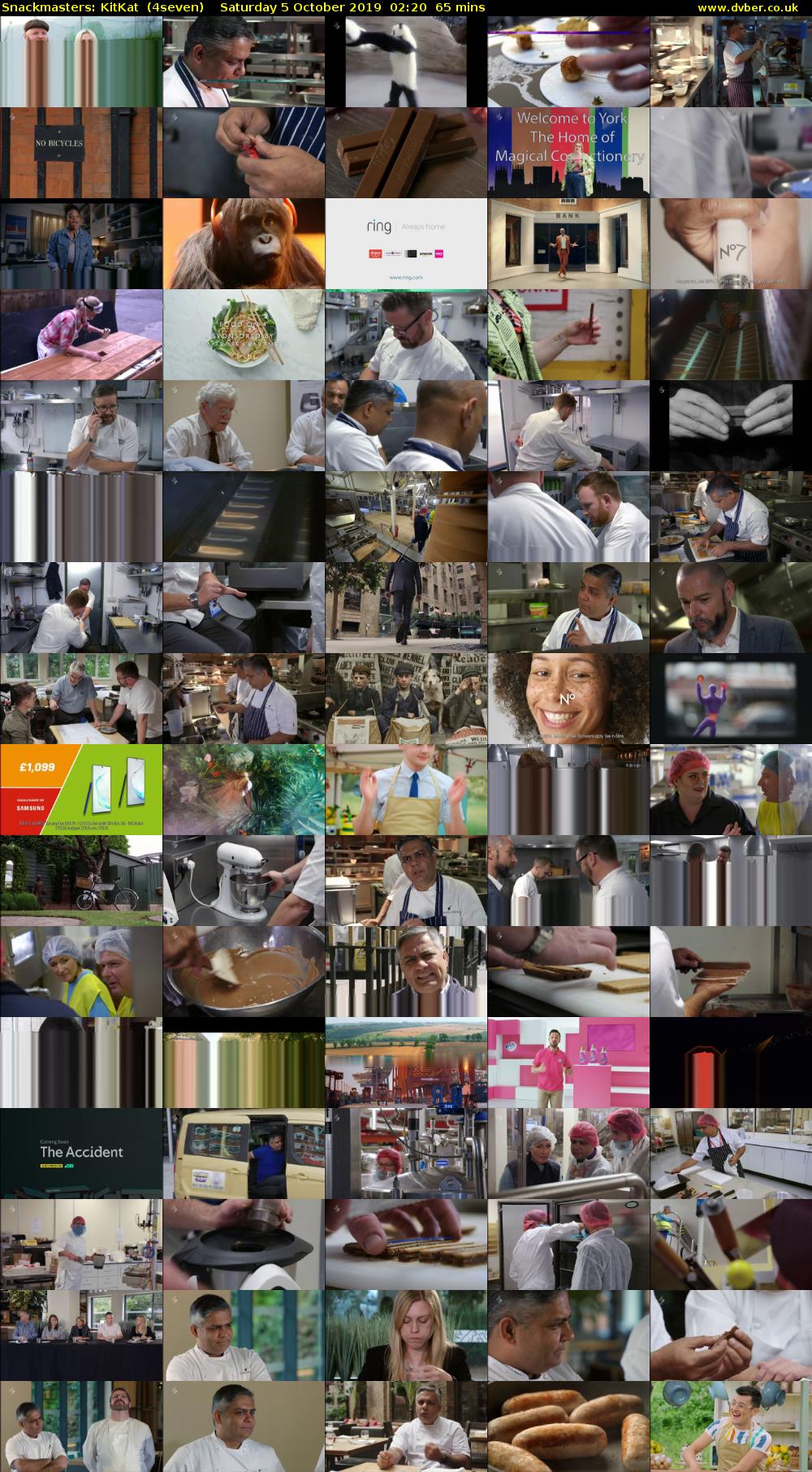 Snackmasters: KitKat  (4seven) Saturday 5 October 2019 02:20 - 03:25