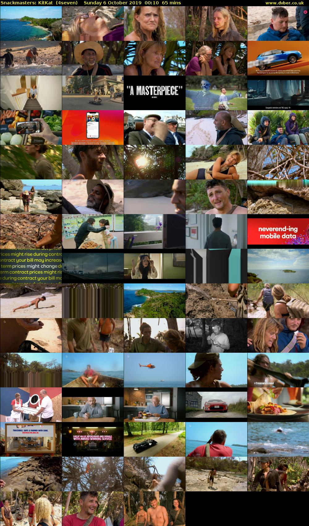Snackmasters: KitKat  (4seven) Sunday 6 October 2019 00:10 - 01:15