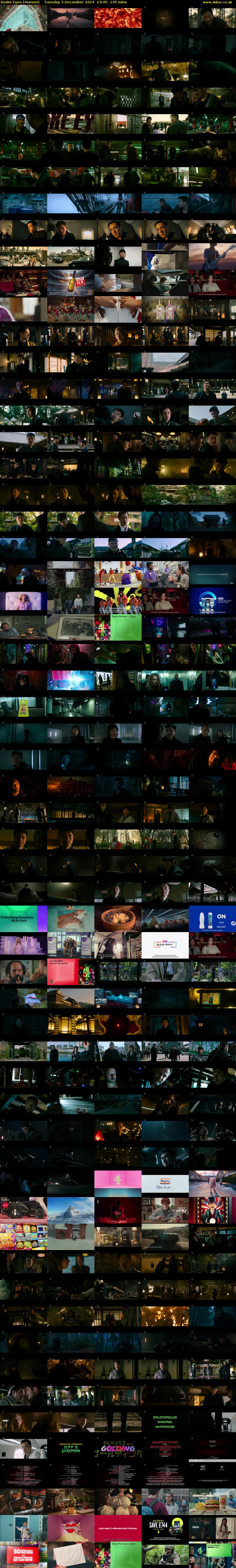 Snake Eyes (4seven) Tuesday 3 December 2024 23:05 - 01:30