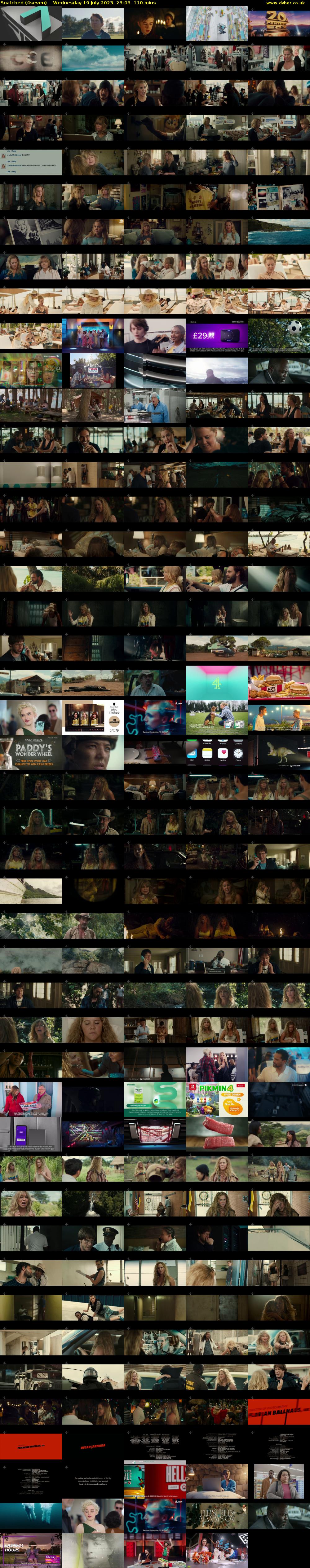 Snatched (4seven) Wednesday 19 July 2023 23:05 - 00:55