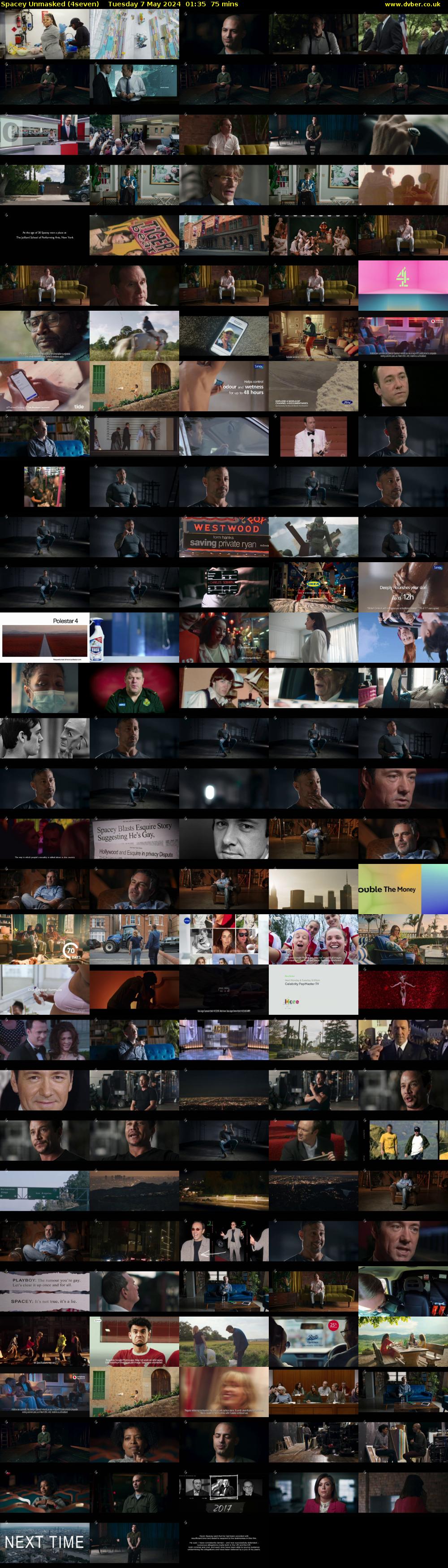 Spacey Unmasked (4seven) Tuesday 7 May 2024 01:35 - 02:50
