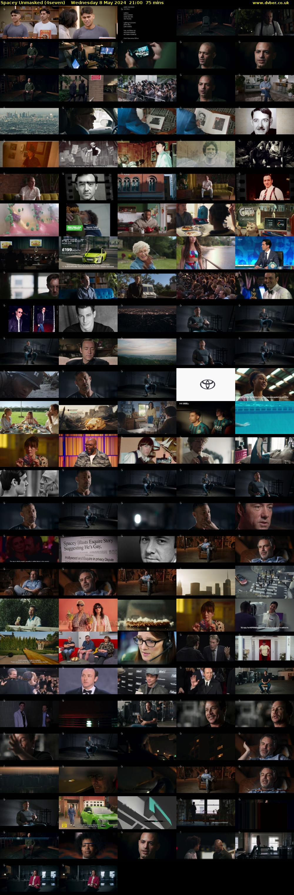 Spacey Unmasked (4seven) Wednesday 8 May 2024 21:00 - 22:15
