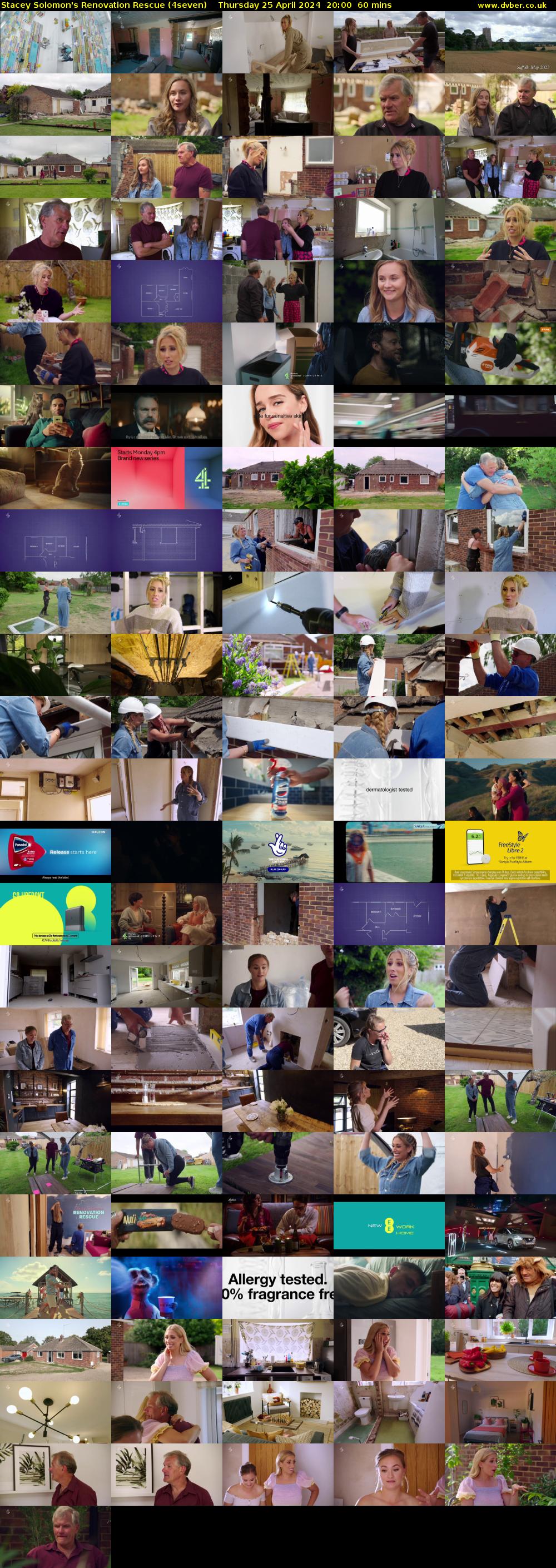 Stacey Solomon's Renovation Rescue (4seven) Thursday 25 April 2024 20:00 - 21:00