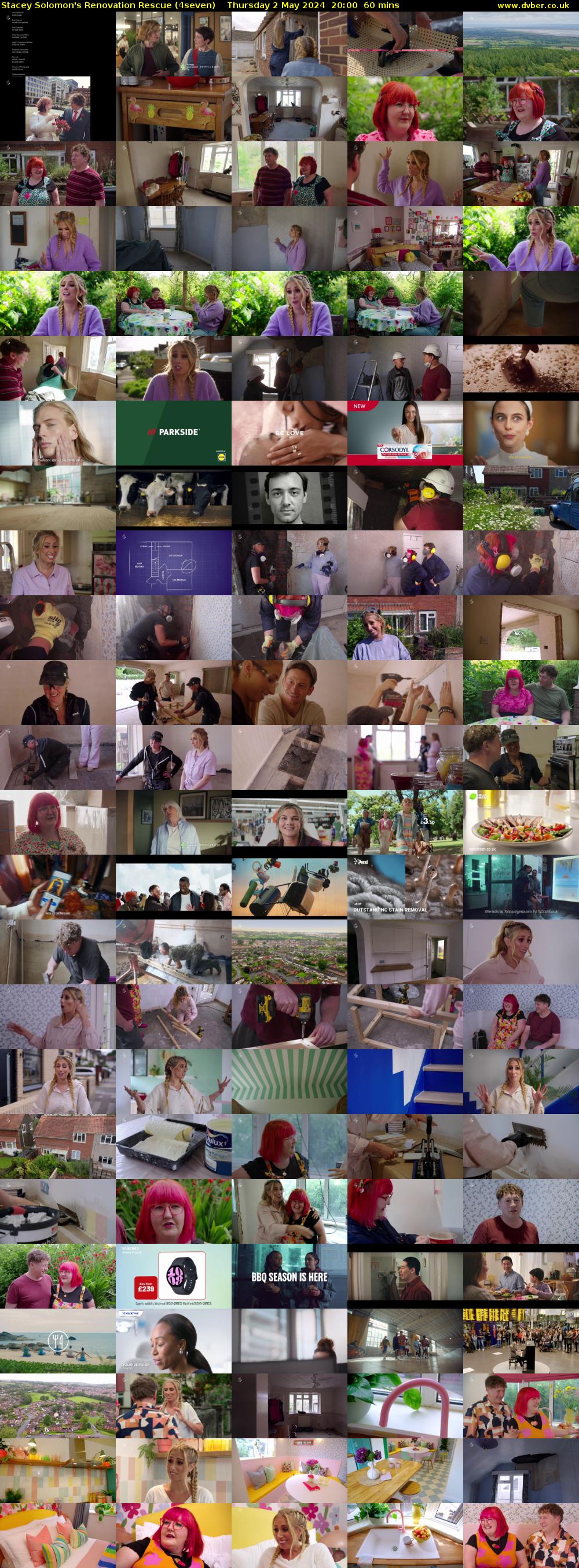 Stacey Solomon's Renovation Rescue (4seven) Thursday 2 May 2024 20:00 - 21:00