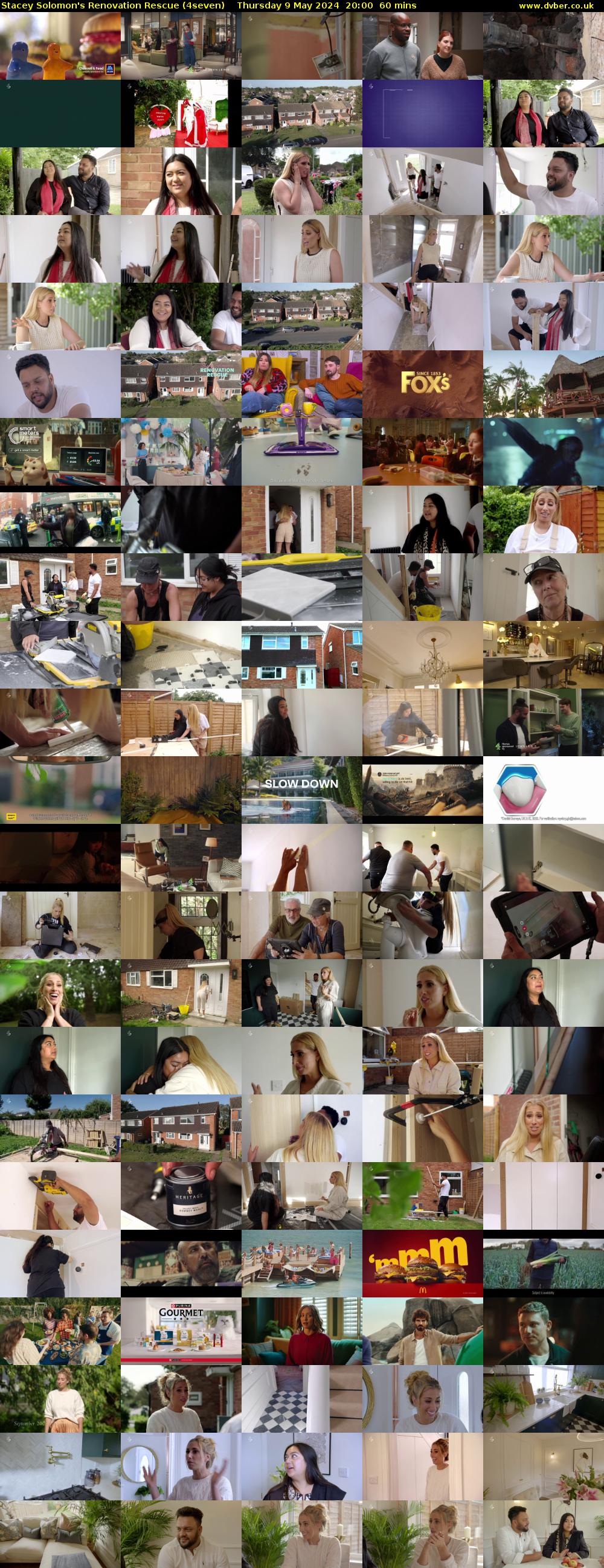 Stacey Solomon's Renovation Rescue (4seven) Thursday 9 May 2024 20:00 - 21:00