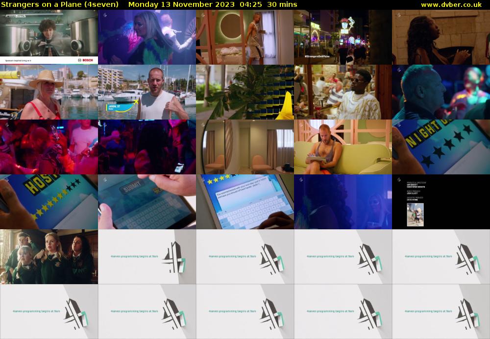 Strangers on a Plane (4seven) Monday 13 November 2023 04:25 - 04:55