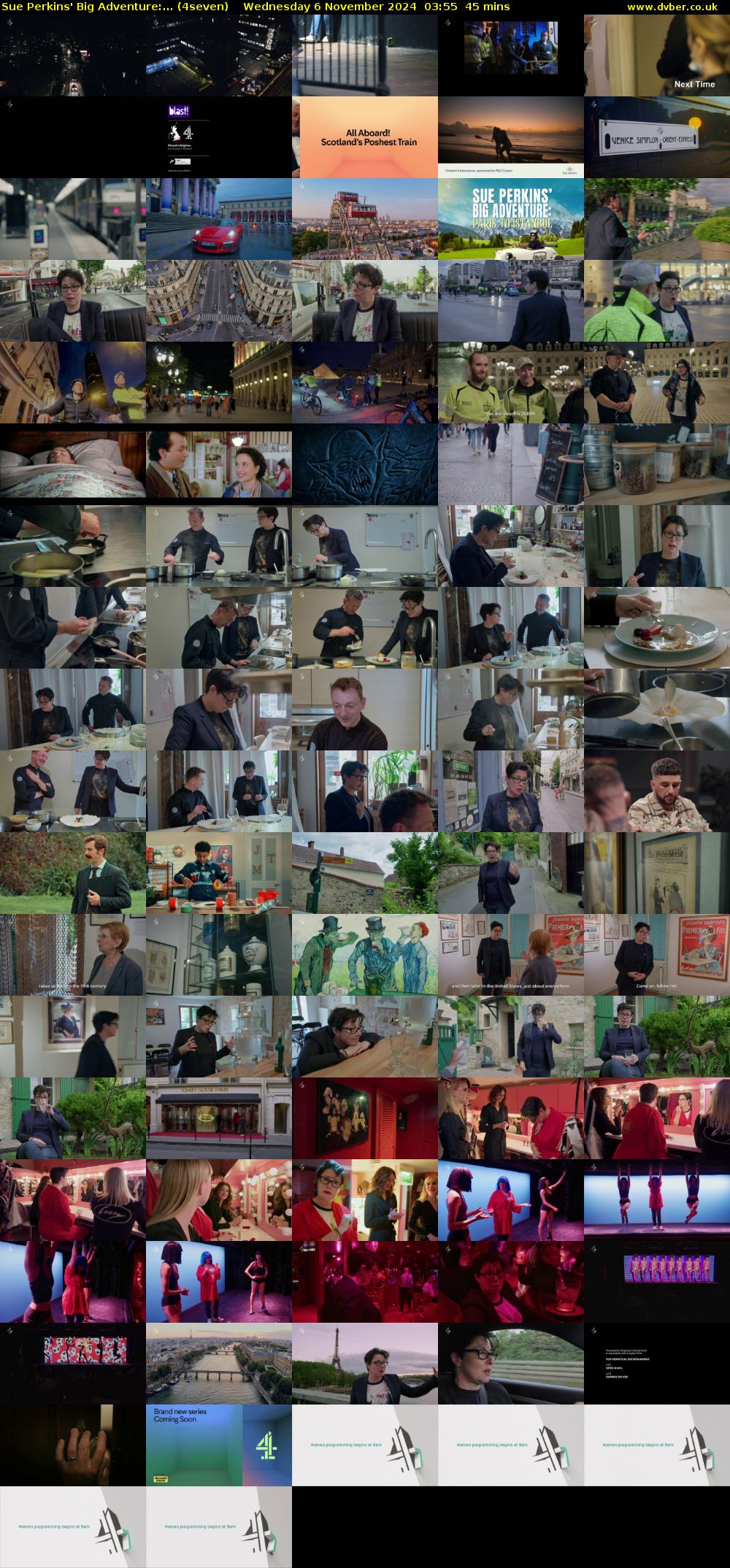 Sue Perkins' Big Adventure:... (4seven) Wednesday 6 November 2024 03:55 - 04:40