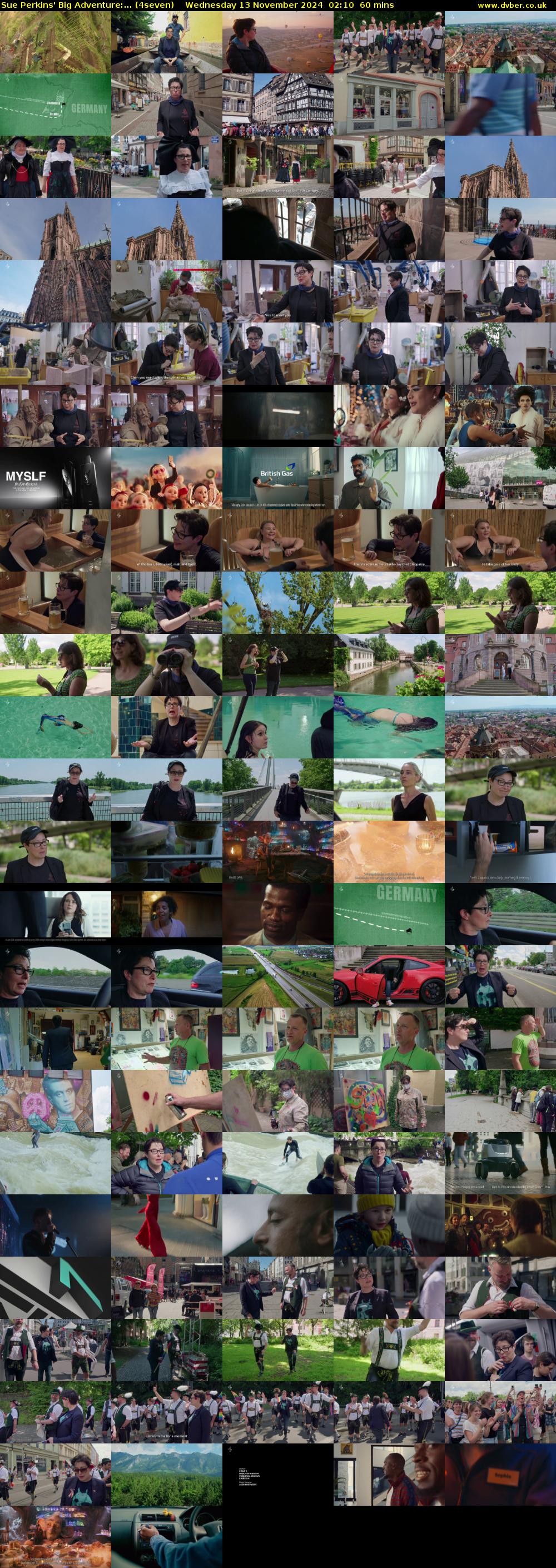 Sue Perkins' Big Adventure:... (4seven) Wednesday 13 November 2024 02:10 - 03:10