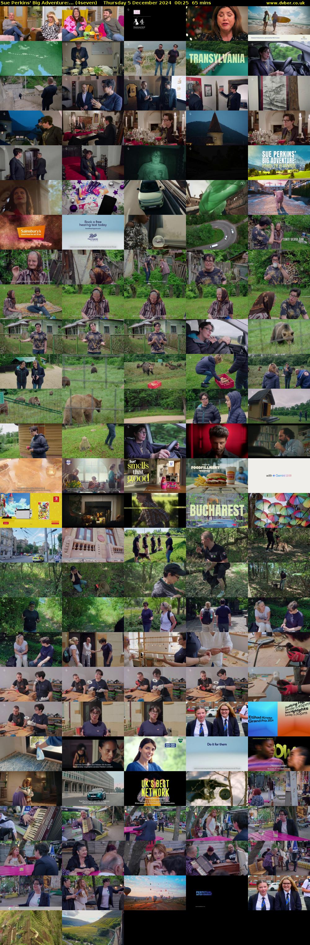Sue Perkins' Big Adventure:... (4seven) Thursday 5 December 2024 00:25 - 01:30