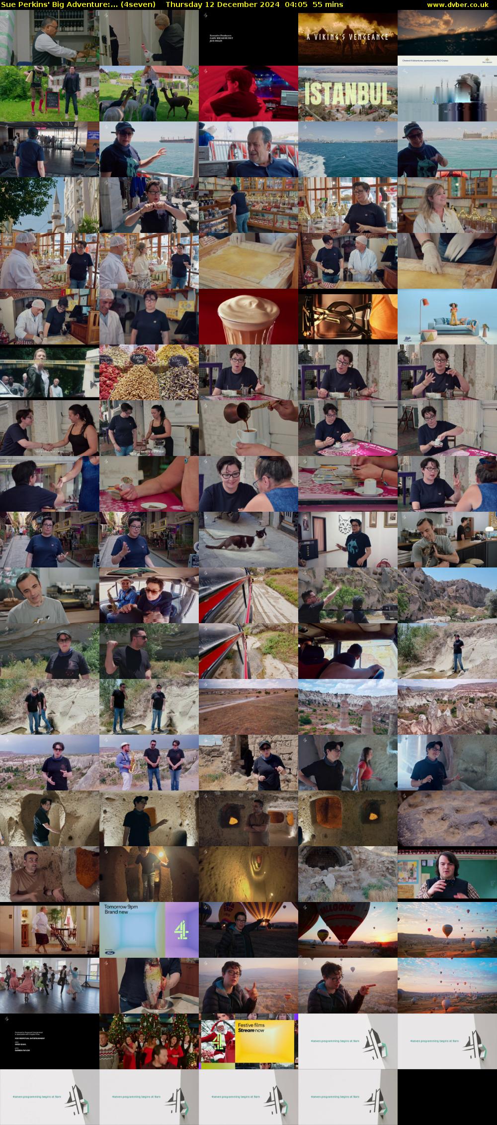 Sue Perkins' Big Adventure:... (4seven) Thursday 12 December 2024 04:05 - 05:00