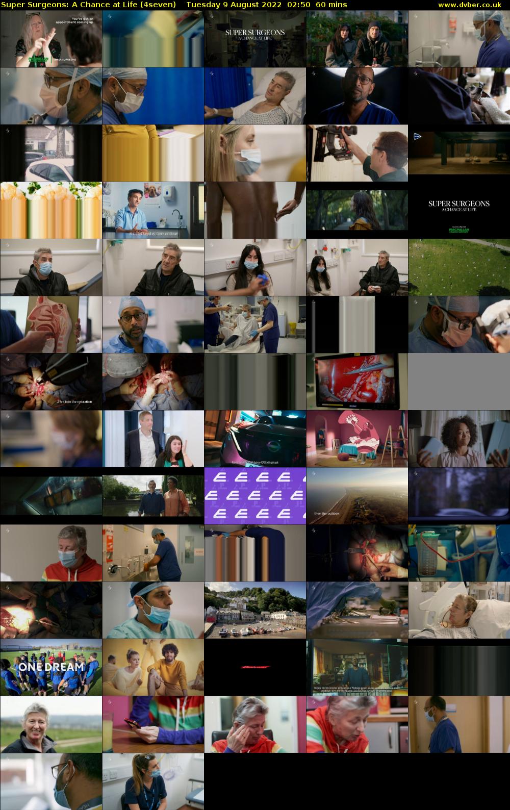 Super Surgeons: A Chance at Life (4seven) Tuesday 9 August 2022 02:50 - 03:50