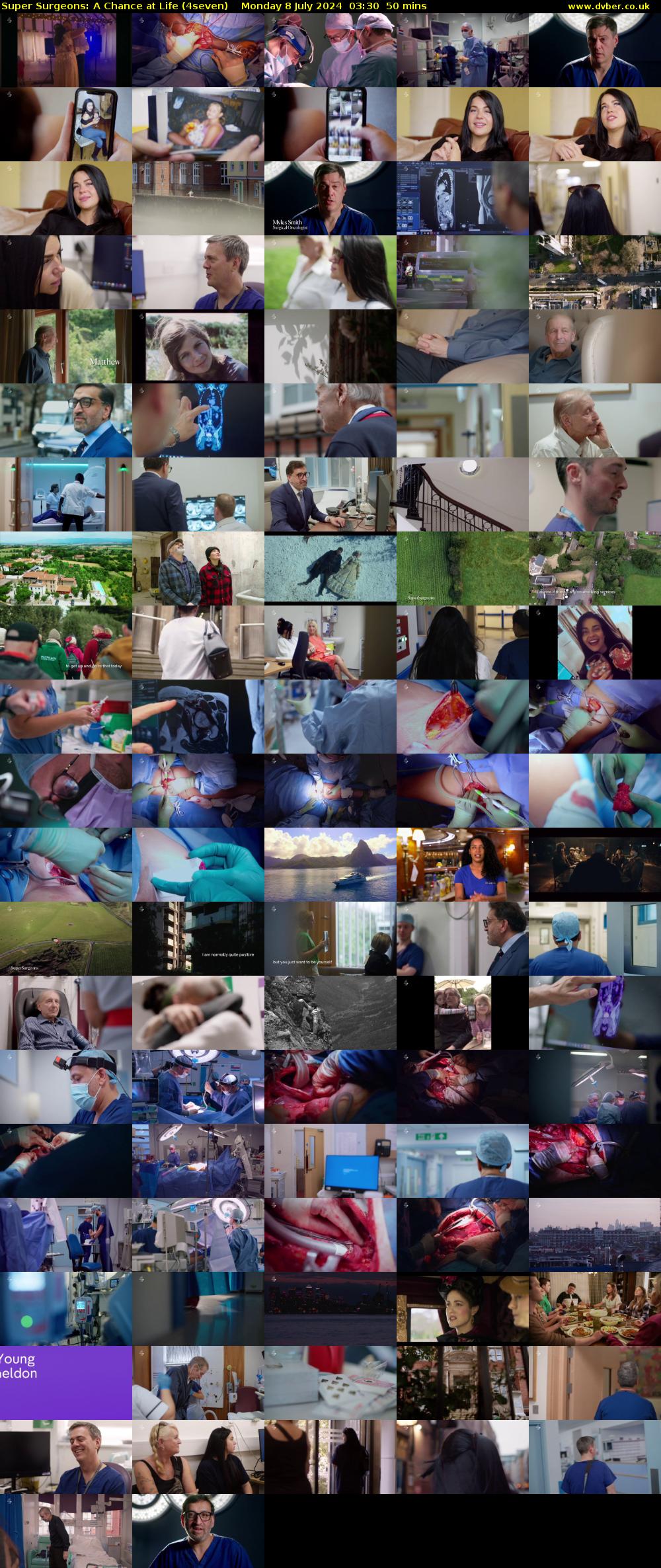 Super Surgeons: A Chance at Life (4seven) Monday 8 July 2024 03:30 - 04:20