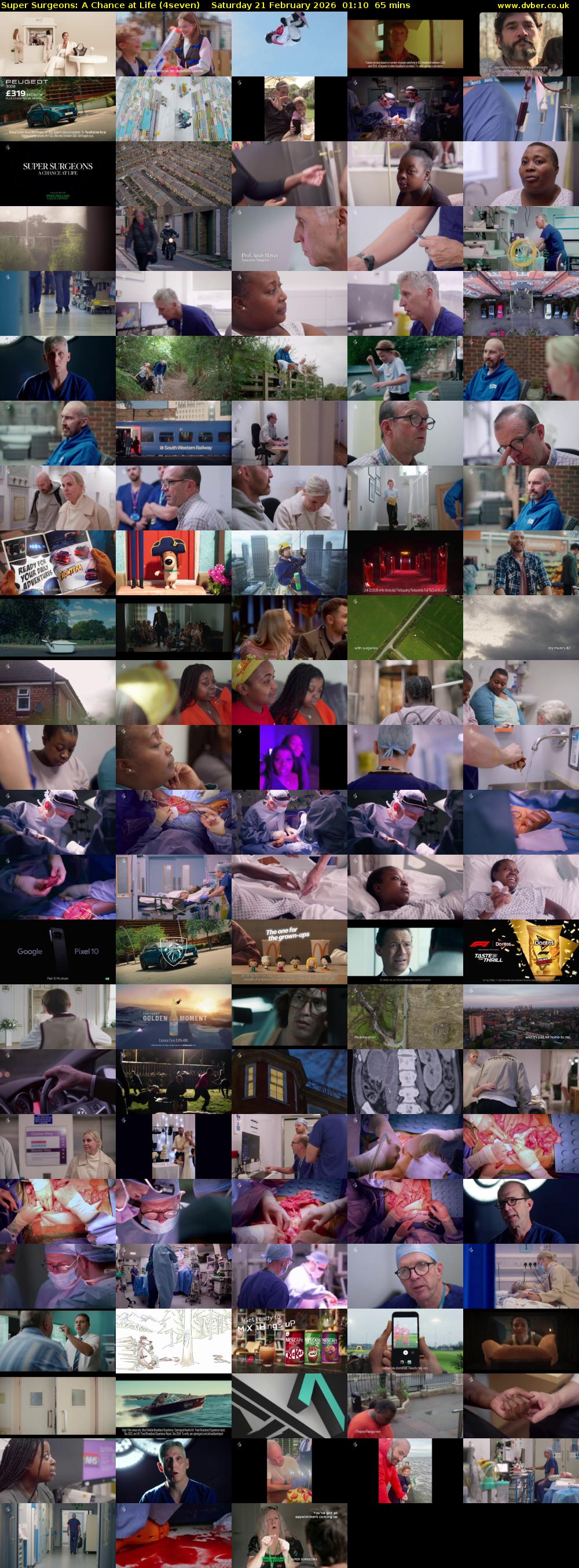 Super Surgeons: A Chance at Life (4seven) Saturday 21 February 2026 01:10 - 02:15