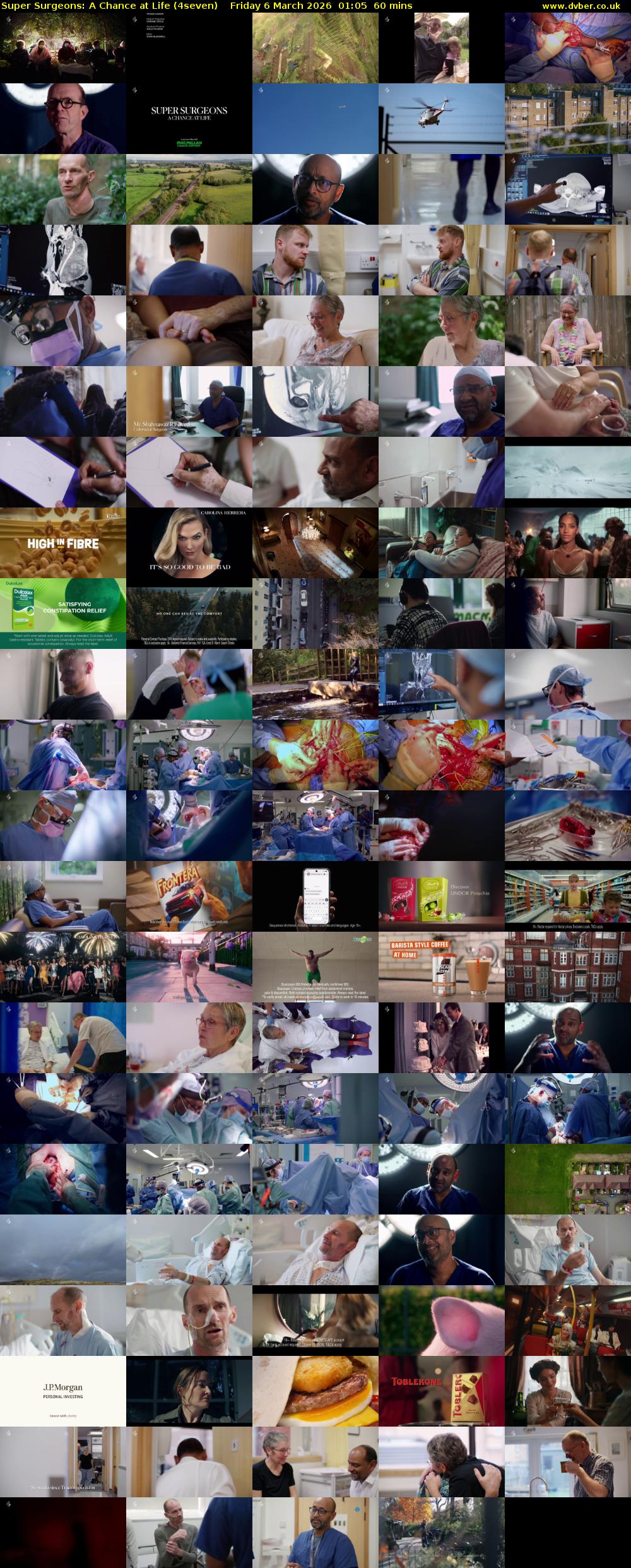 Super Surgeons: A Chance at Life (4seven) Friday 6 March 2026 01:05 - 02:05