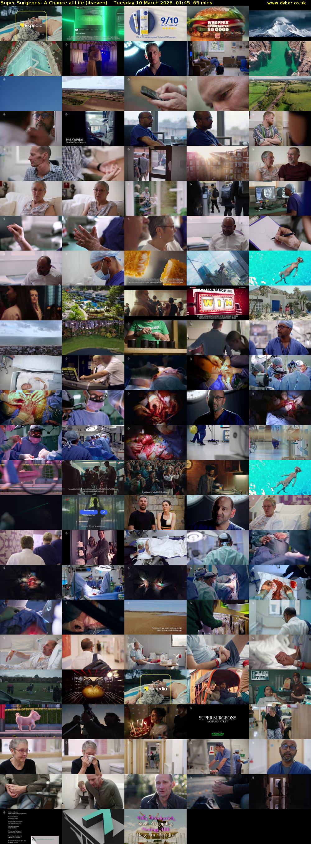 Super Surgeons: A Chance at Life (4seven) Tuesday 10 March 2026 01:45 - 02:50