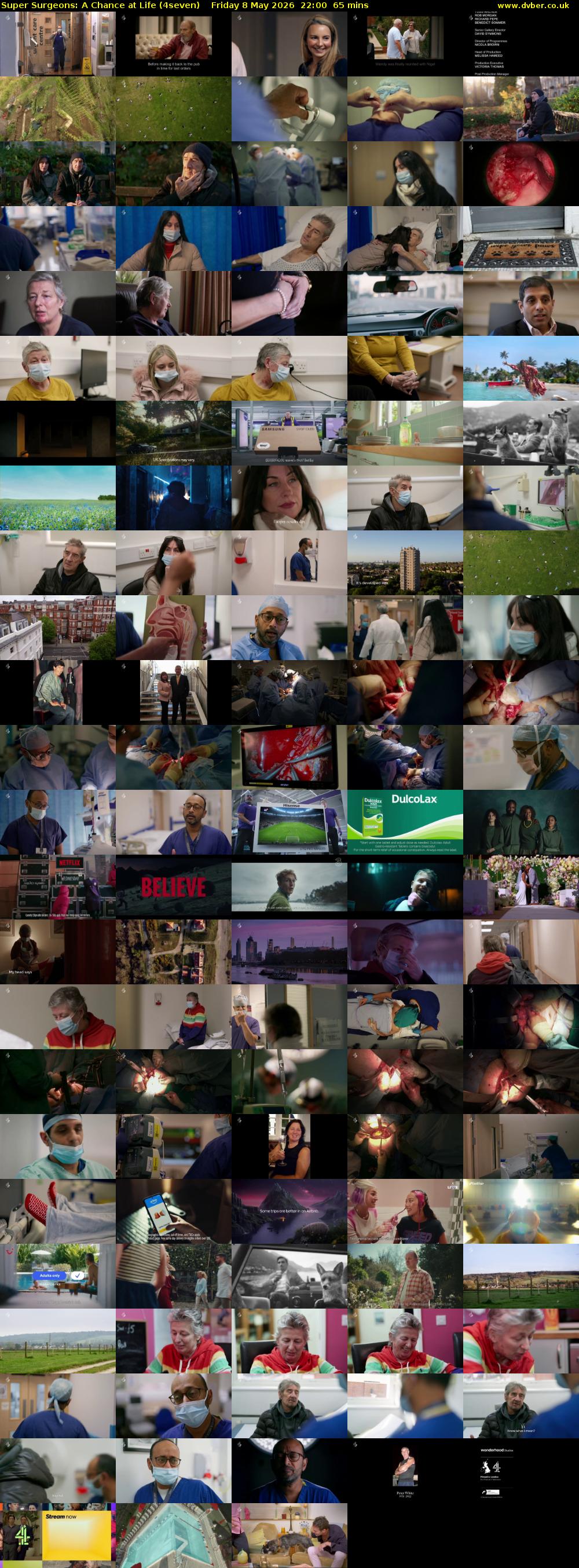 Super Surgeons: A Chance at Life (4seven) Friday 8 May 2026 22:00 - 23:05