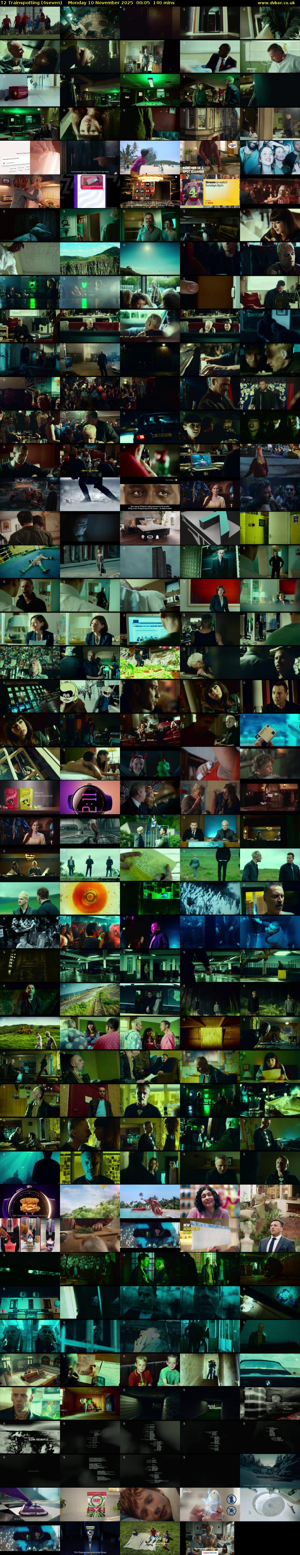 T2 Trainspotting (4seven) Monday 10 November 2025 00:05 - 02:25