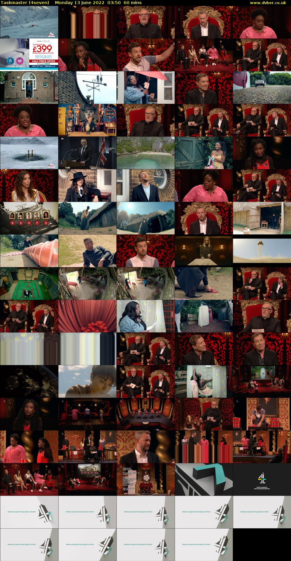 Taskmaster (4seven) Monday 13 June 2022 03:50 - 04:50