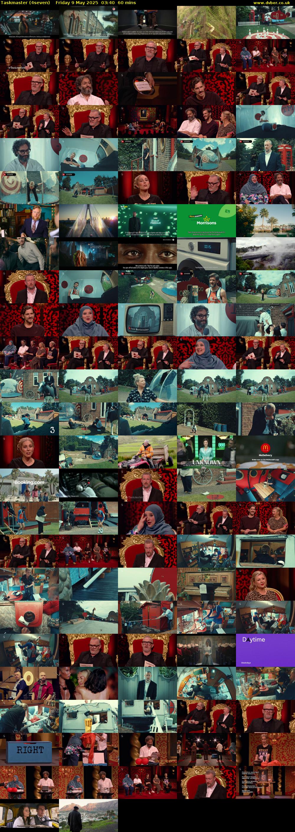 Taskmaster (4seven) Friday 9 May 2025 03:40 - 04:40