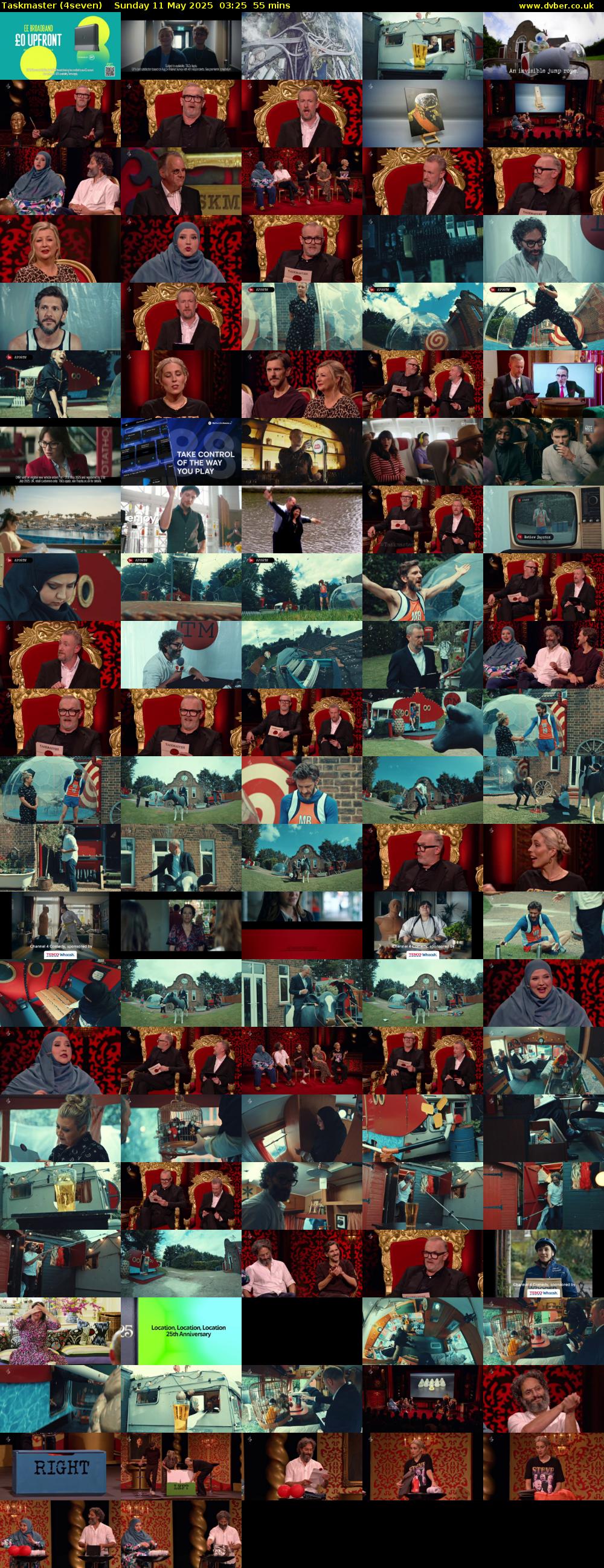 Taskmaster (4seven) Sunday 11 May 2025 03:25 - 04:20