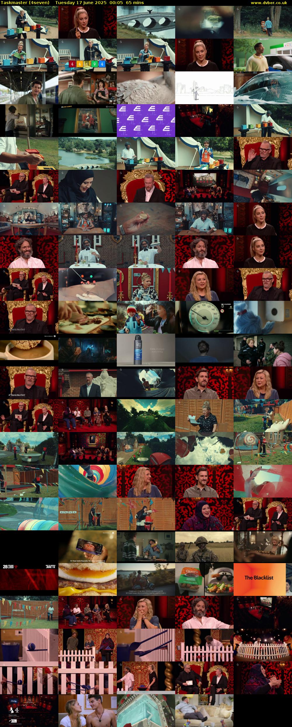 Taskmaster (4seven) Tuesday 17 June 2025 00:05 - 01:10