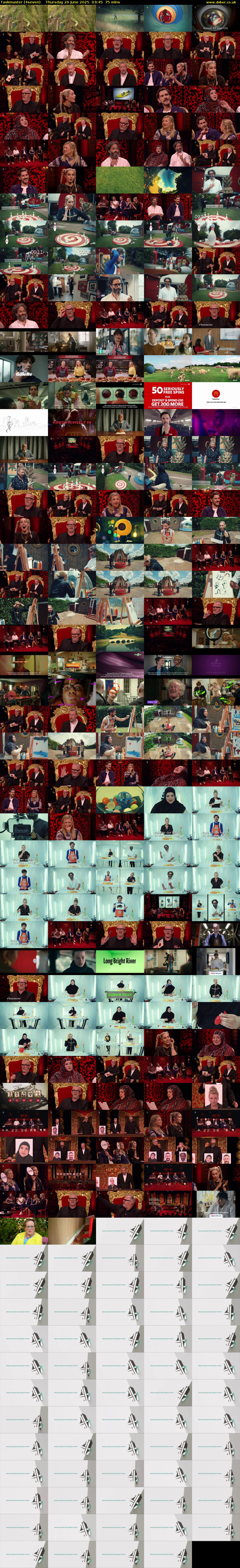 Taskmaster (4seven) Thursday 26 June 2025 03:45 - 05:00
