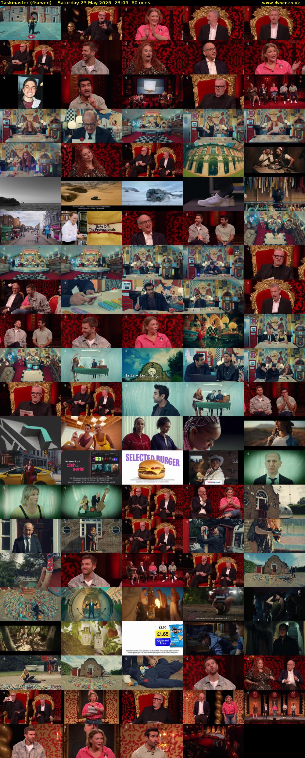 Taskmaster (4seven) Saturday 23 May 2026 23:05 - 00:05