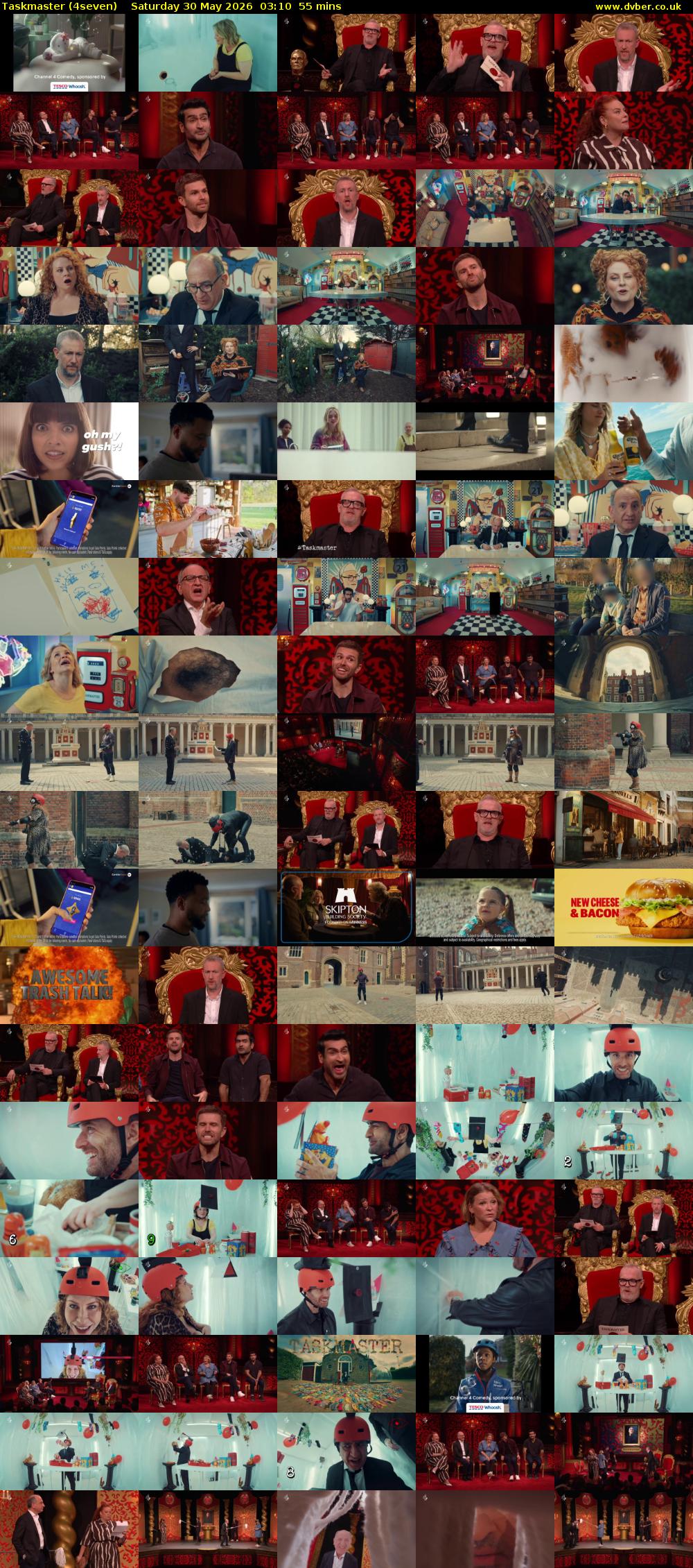 Taskmaster (4seven) Saturday 30 May 2026 03:10 - 04:05