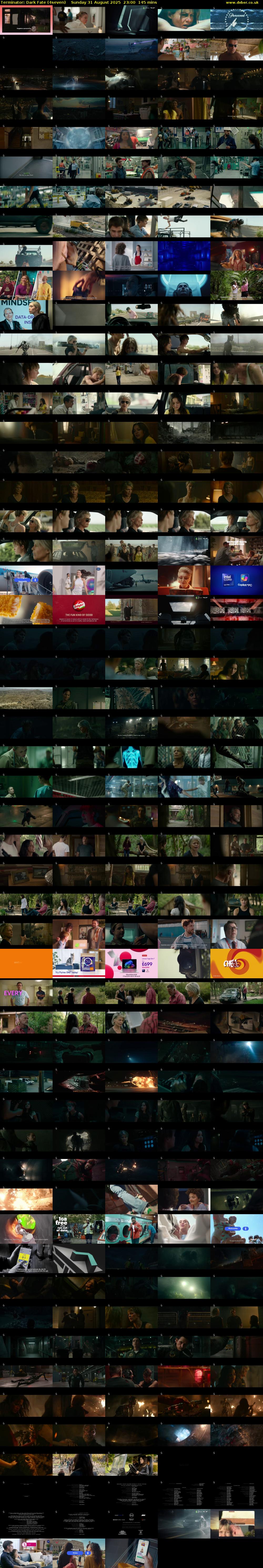Terminator: Dark Fate (4seven) Sunday 31 August 2025 23:00 - 01:25