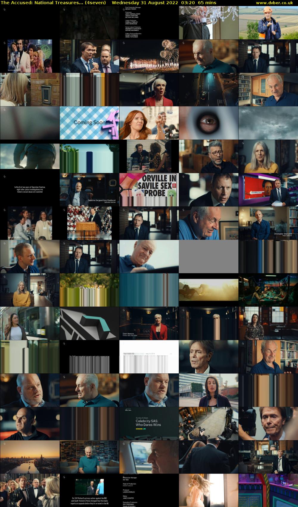 The Accused: National Treasures... (4seven) Wednesday 31 August 2022 03:20 - 04:25