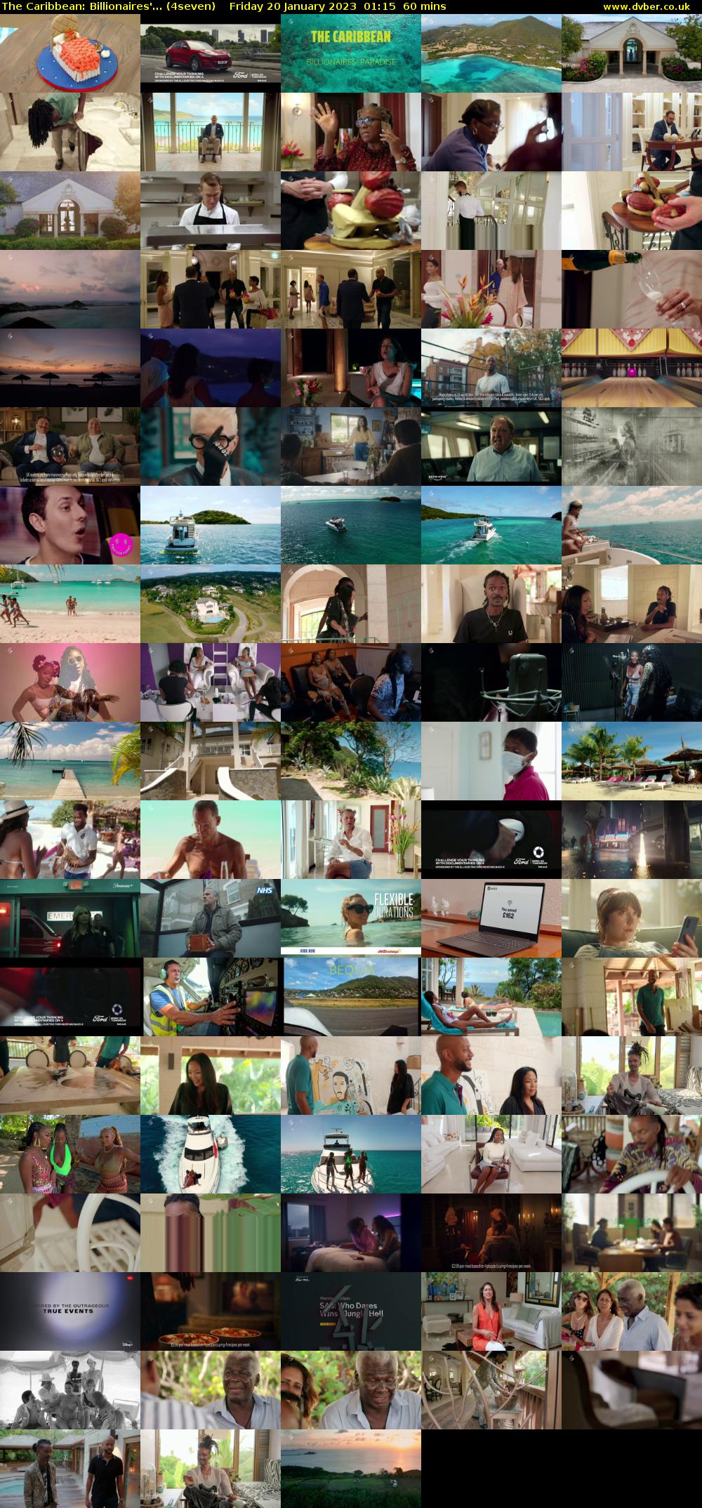 The Caribbean: Billionaires'... (4seven) Friday 20 January 2023 01:15 - 02:15