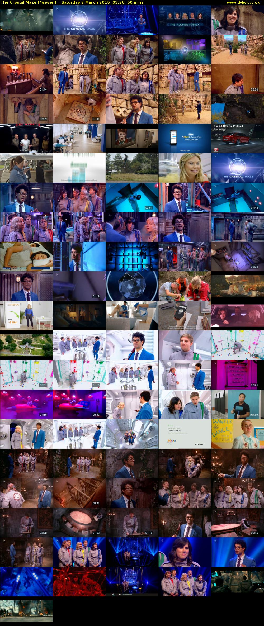 The Crystal Maze (4seven) Saturday 2 March 2019 03:20 - 04:20