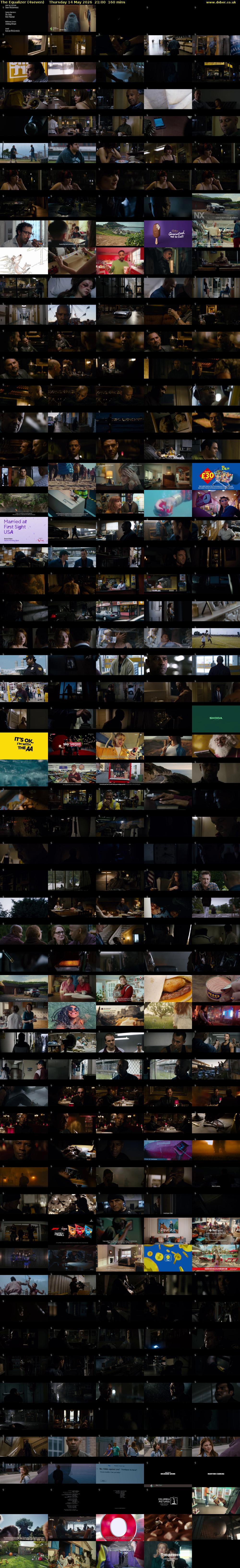 The Equalizer (4seven) Thursday 14 May 2026 21:00 - 23:40