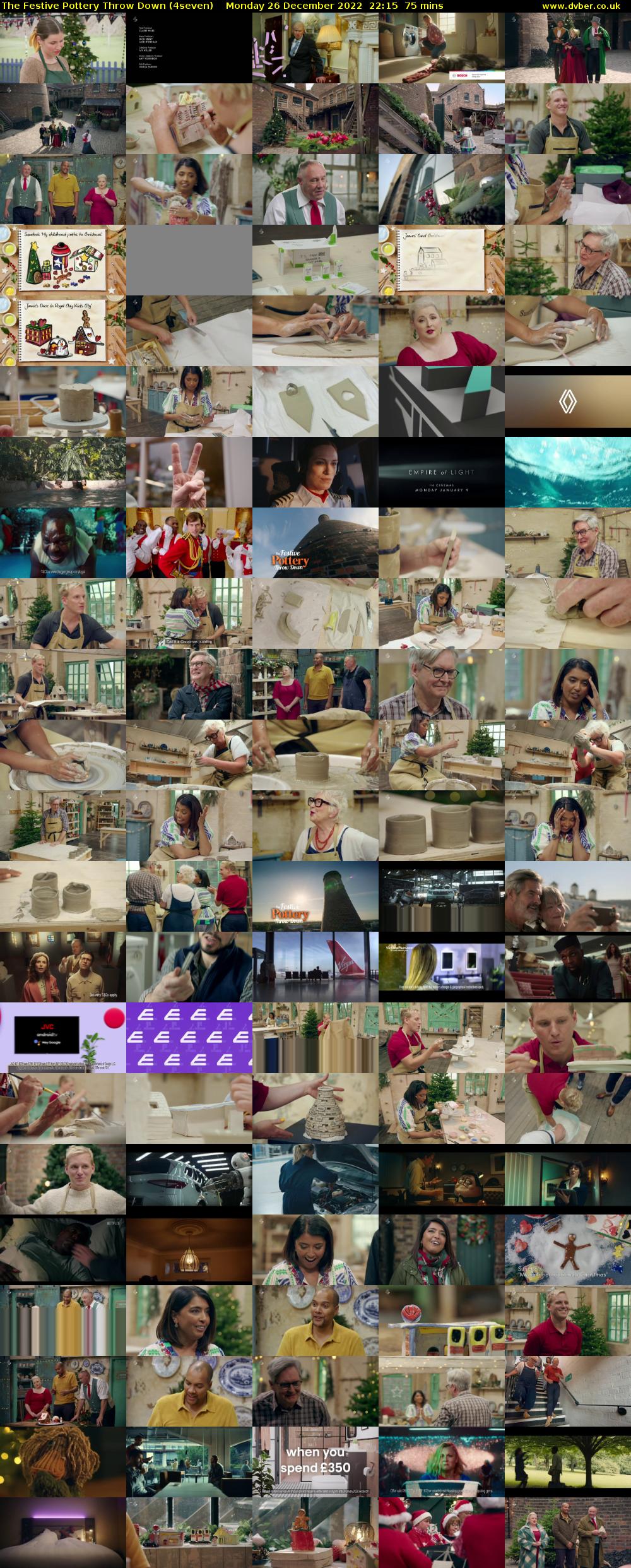 The Festive Pottery Throw Down (4seven) Monday 26 December 2022 22:15 - 23:30