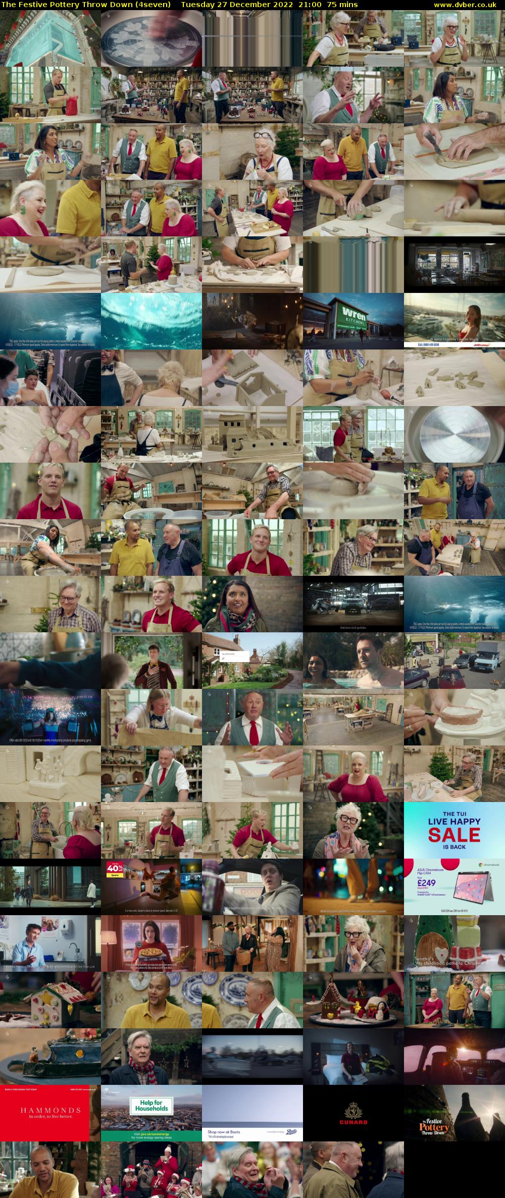 The Festive Pottery Throw Down (4seven) Tuesday 27 December 2022 21:00 - 22:15