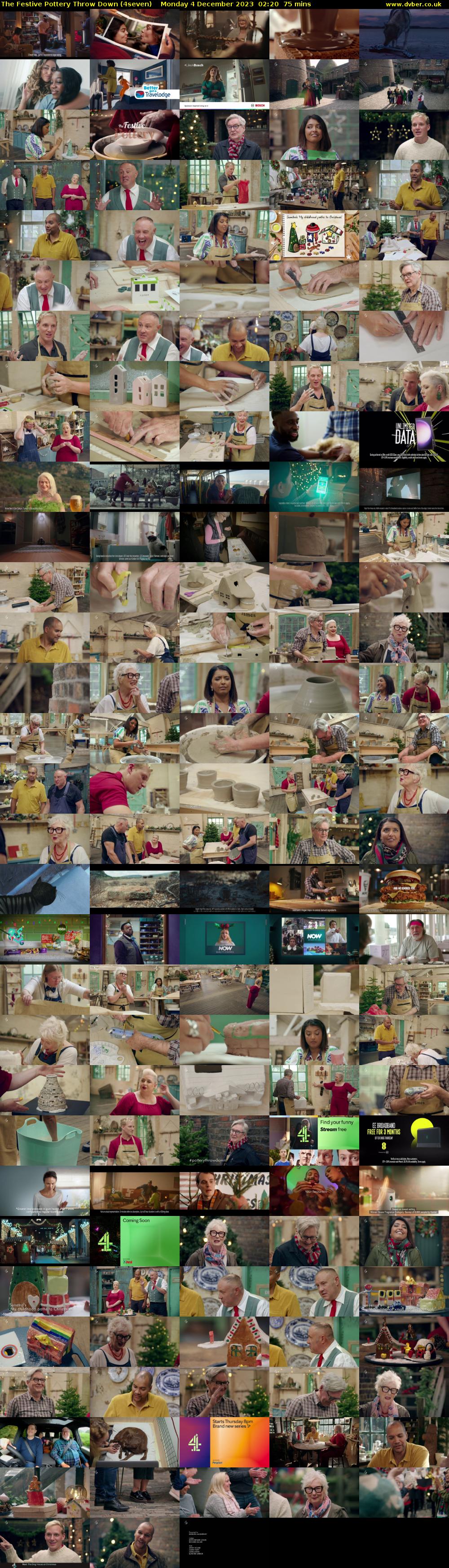 The Festive Pottery Throw Down (4seven) Monday 4 December 2023 02:20 - 03:35
