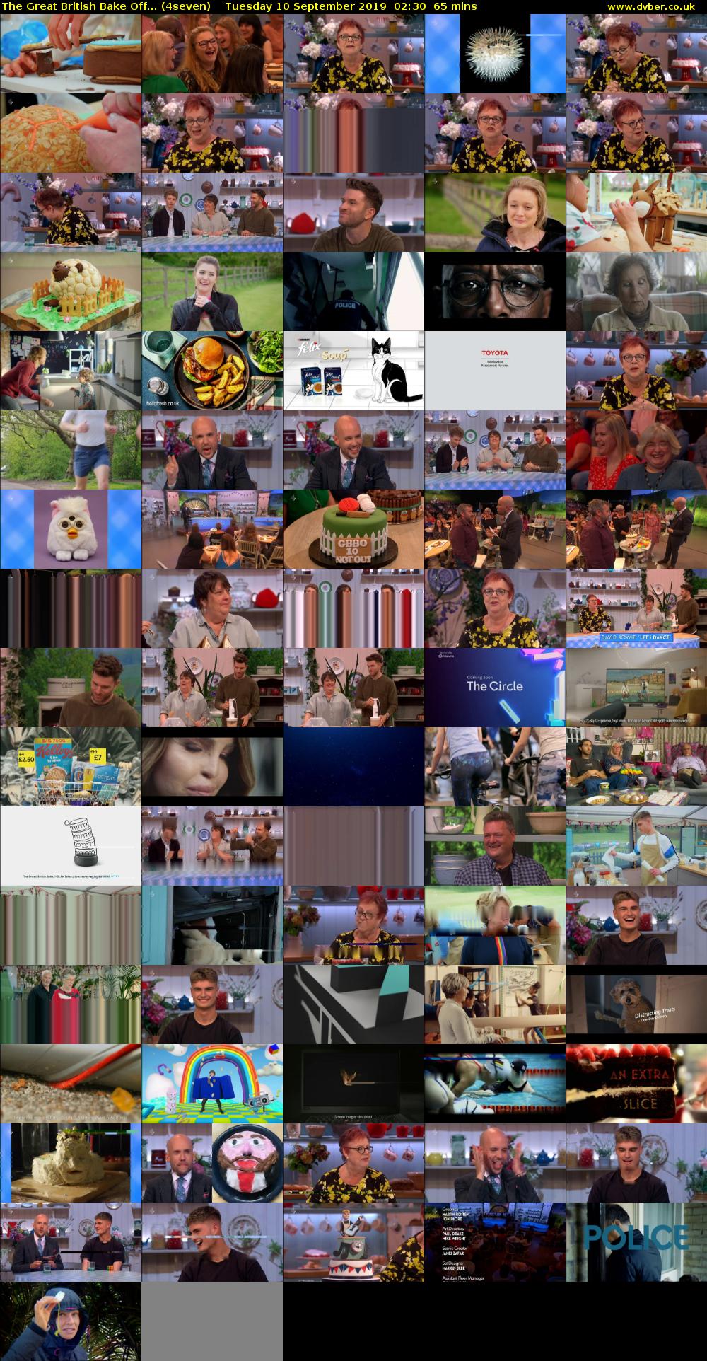 The Great British Bake Off... (4seven) Tuesday 10 September 2019 02:30 - 03:35
