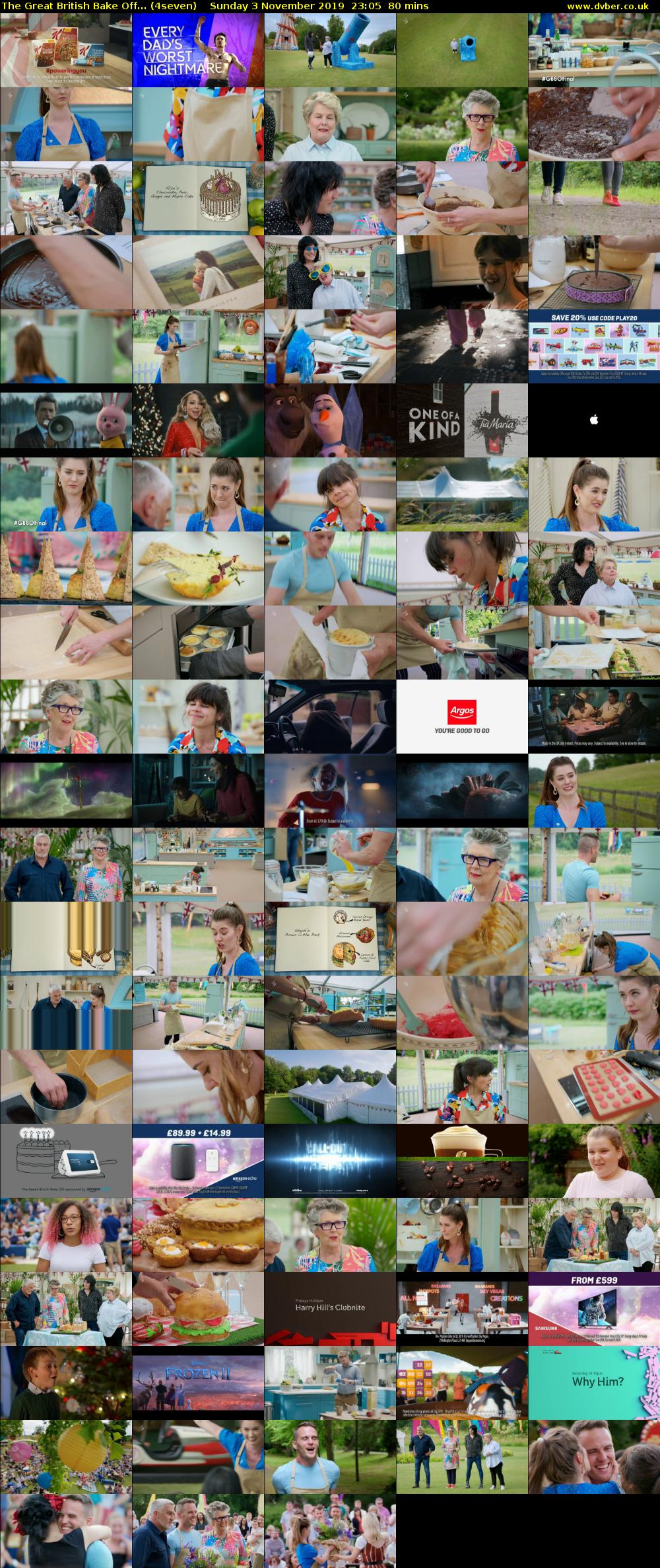 The Great British Bake Off... (4seven) Sunday 3 November 2019 23:05 - 00:25