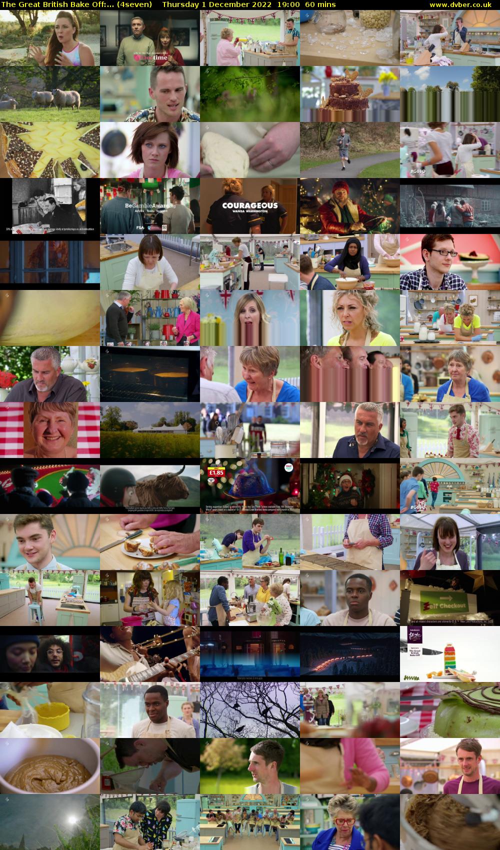 The Great British Bake Off:... (4seven) Thursday 1 December 2022 19:00 - 20:00