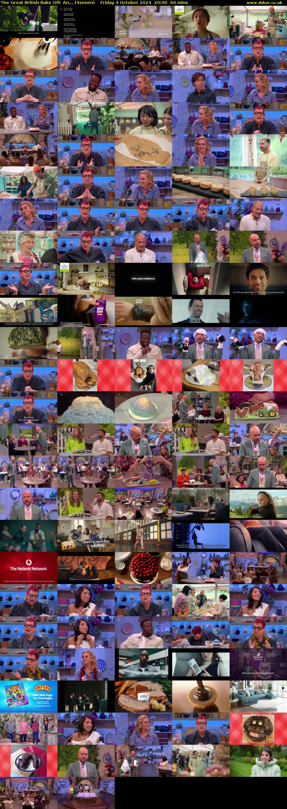 The Great British Bake Off: An... (4seven) Friday 4 October 2024 20:00 - 21:00