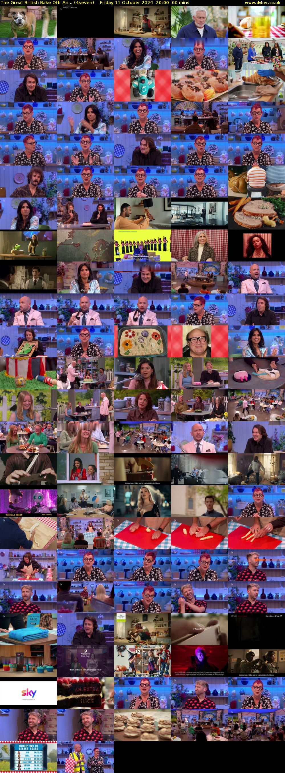 The Great British Bake Off: An... (4seven) Friday 11 October 2024 20:00 - 21:00