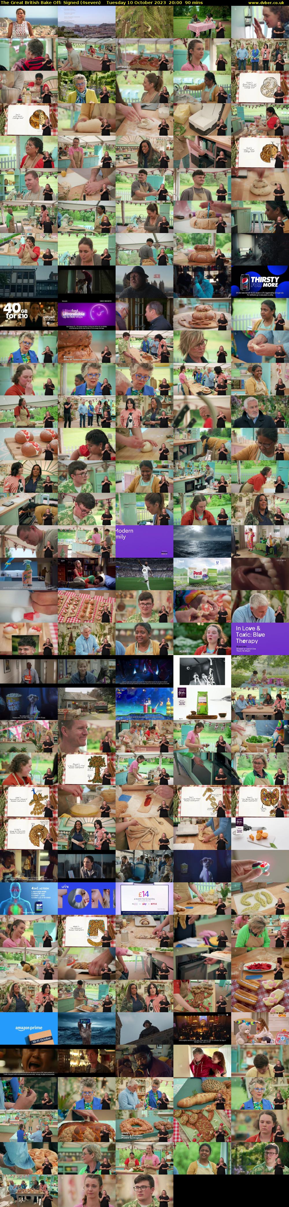 The Great British Bake Off: Signed (4seven) Tuesday 10 October 2023 20:00 - 21:30