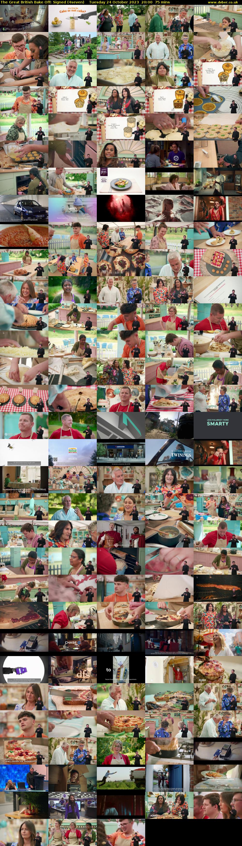 The Great British Bake Off: Signed (4seven) Tuesday 24 October 2023 20:00 - 21:15