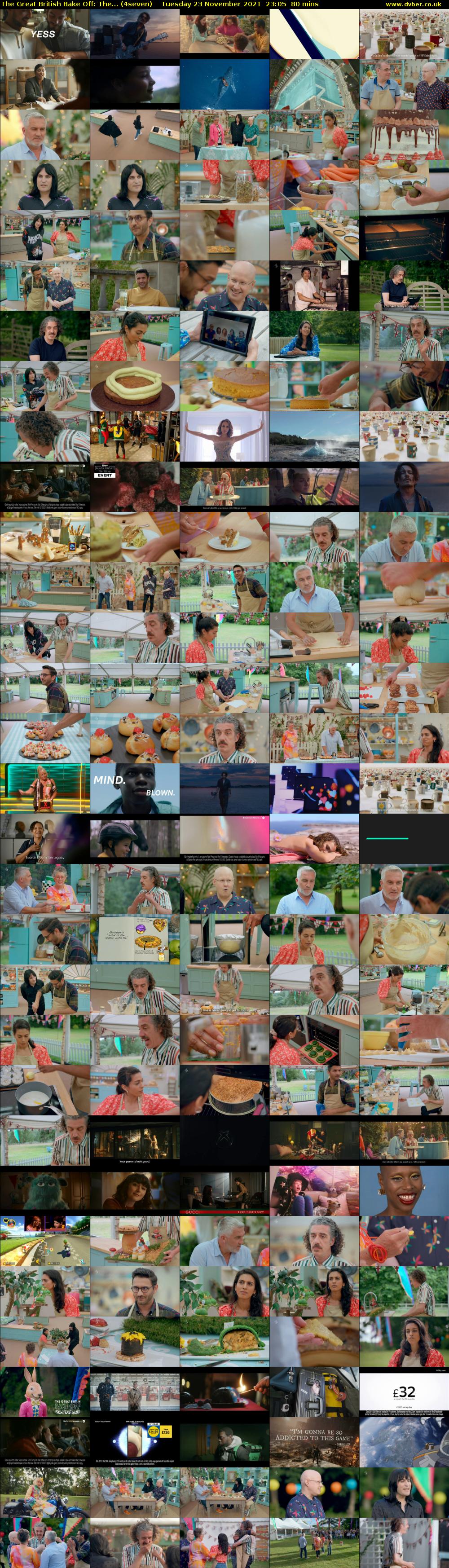 The Great British Bake Off: The... (4seven) Tuesday 23 November 2021 23:05 - 00:25