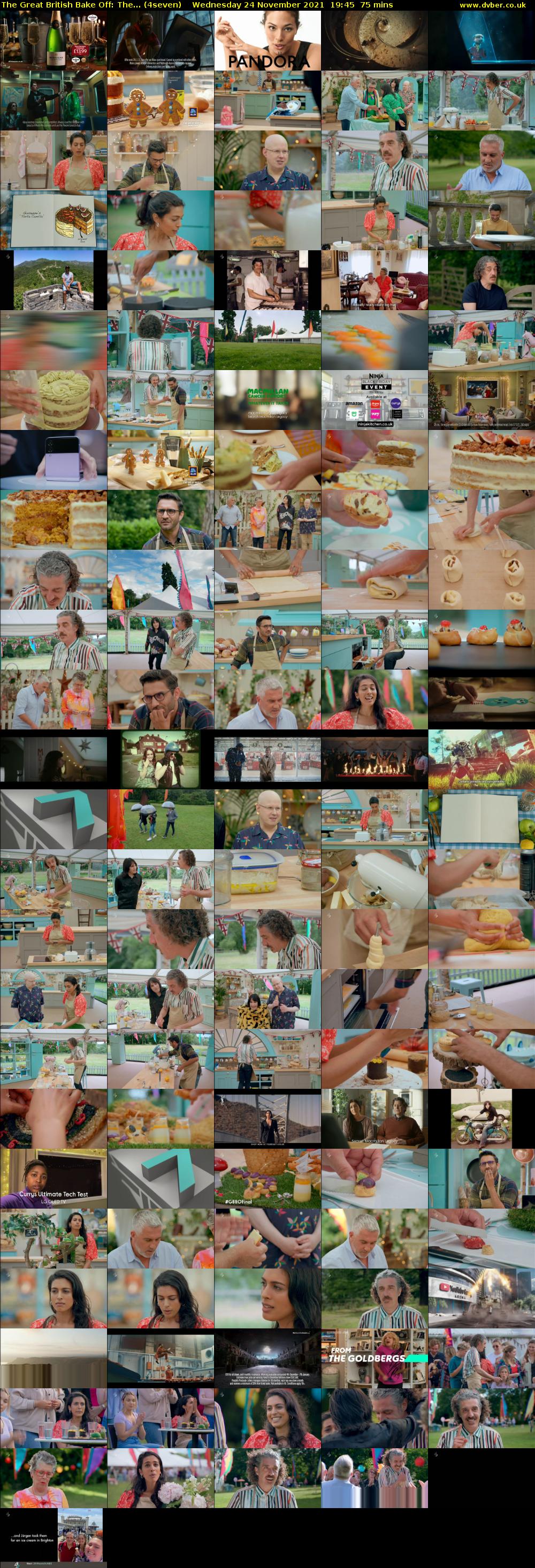 The Great British Bake Off: The... (4seven) Wednesday 24 November 2021 19:45 - 21:00