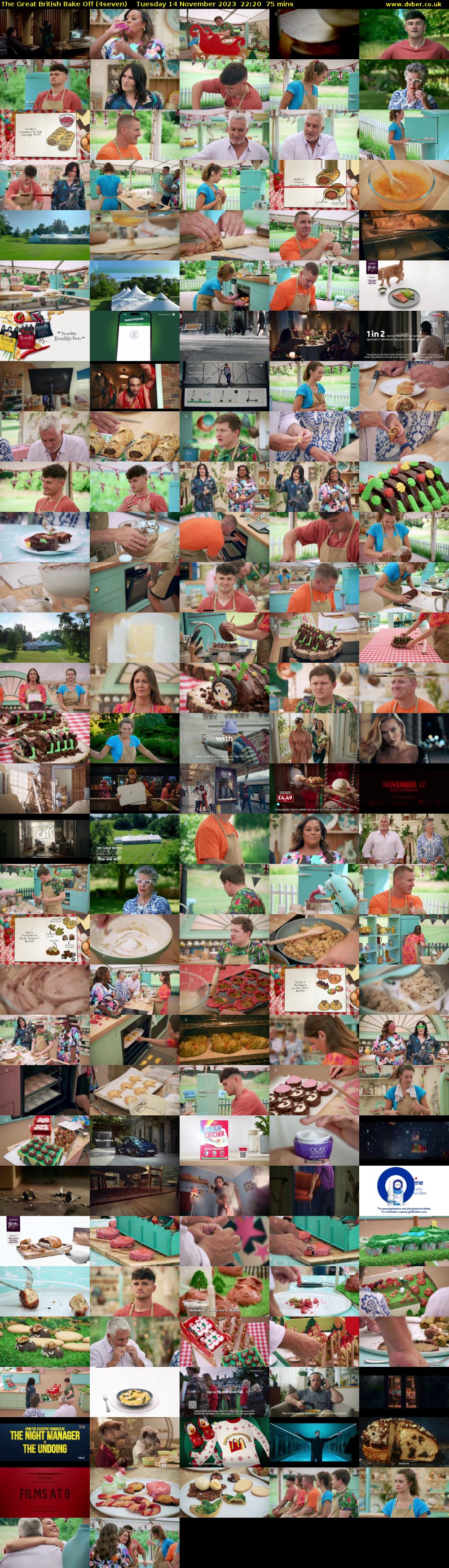 The Great British Bake Off (4seven) Tuesday 14 November 2023 22:20 - 23:35