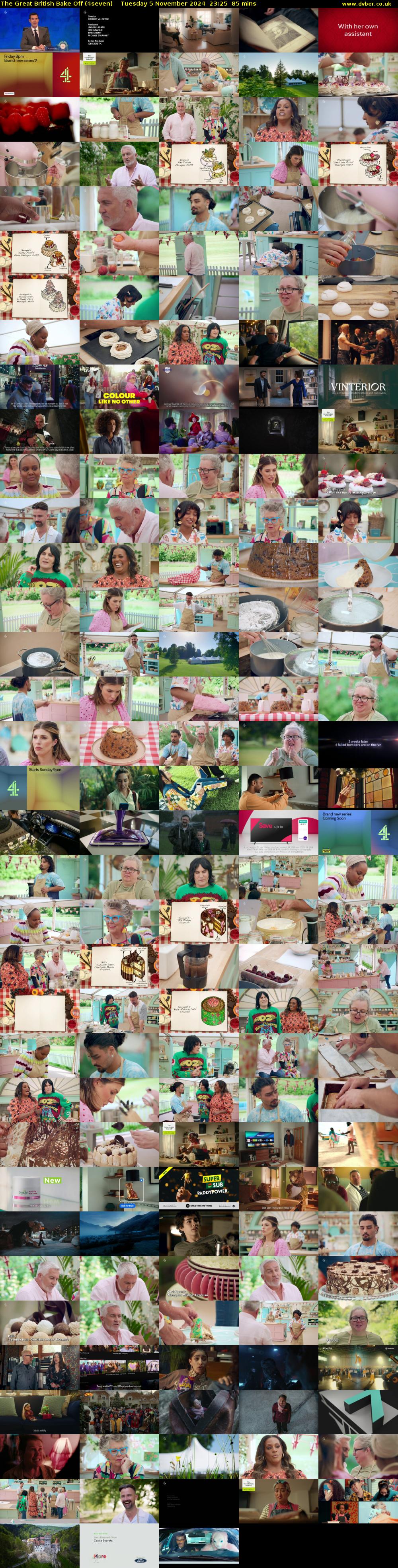 The Great British Bake Off (4seven) Tuesday 5 November 2024 23:25 - 00:50