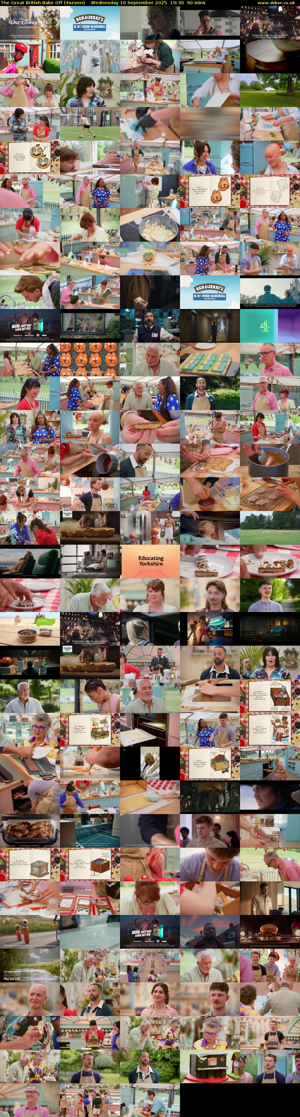 The Great British Bake Off (4seven) Wednesday 10 September 2025 19:30 - 21:00