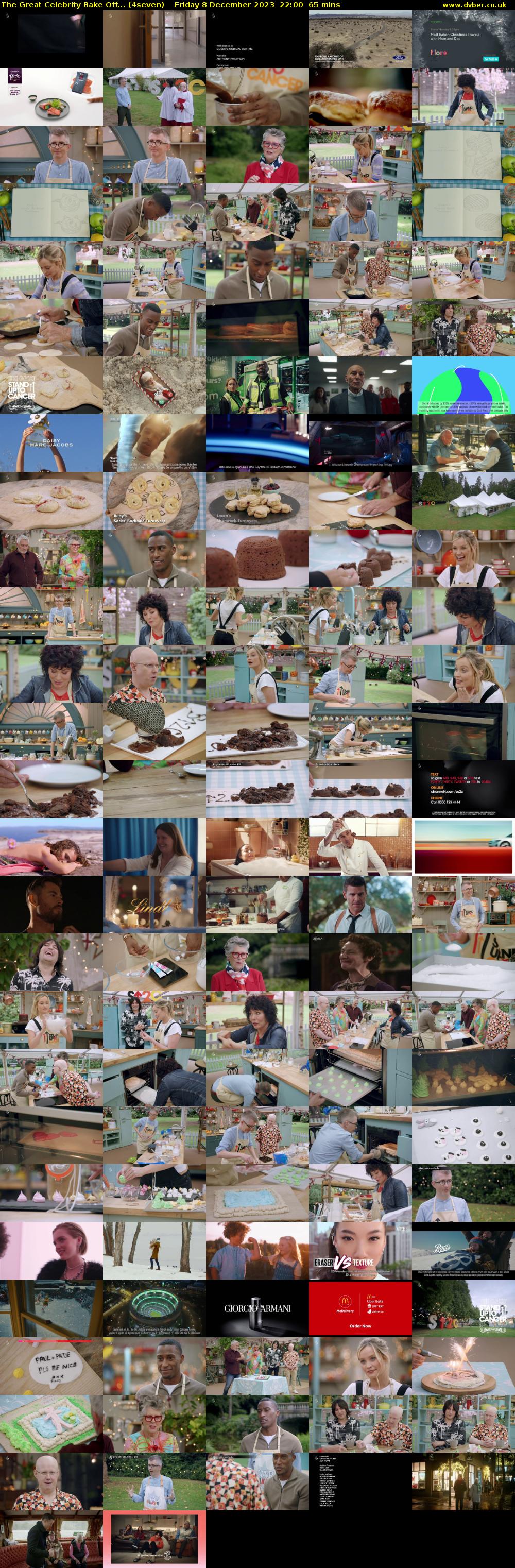 The Great Celebrity Bake Off... (4seven) Friday 8 December 2023 22:00 - 23:05